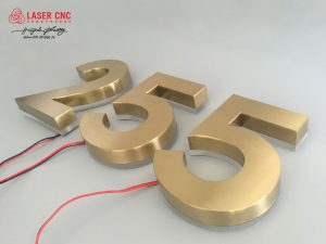 Bảng hiệu chữ inox 304