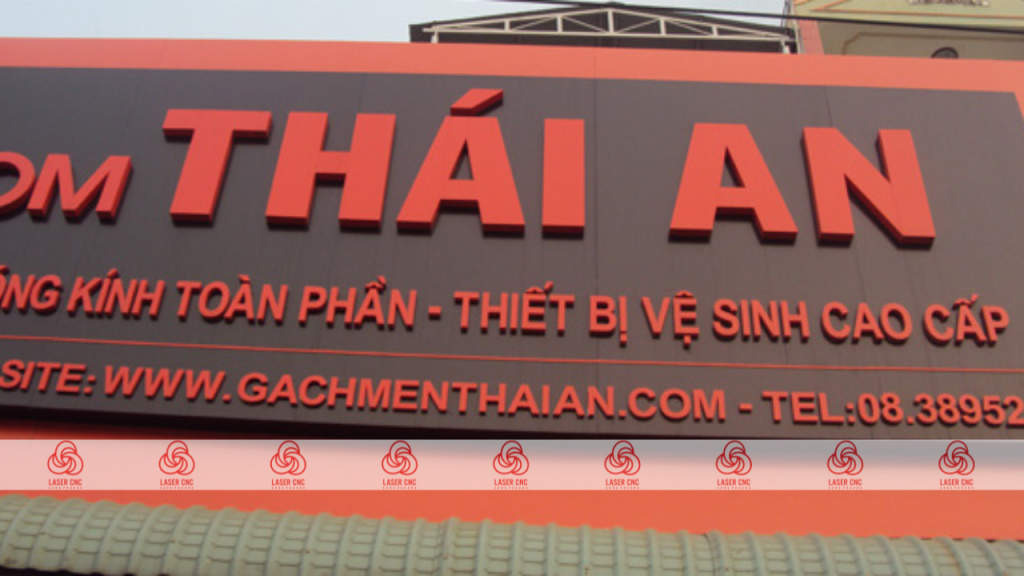 Bảng hiệu mica Thái Anh
