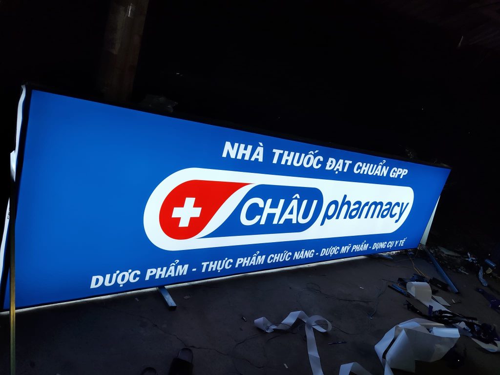 Bảng hiệu hộp đèn led Nhà thuốc