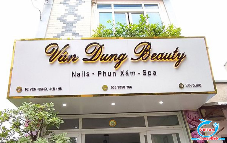 Mẫu bảng hiệu Spa đẹp