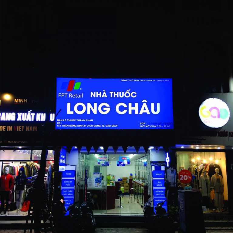 Bảng hiệu hộp đèn Long Châu